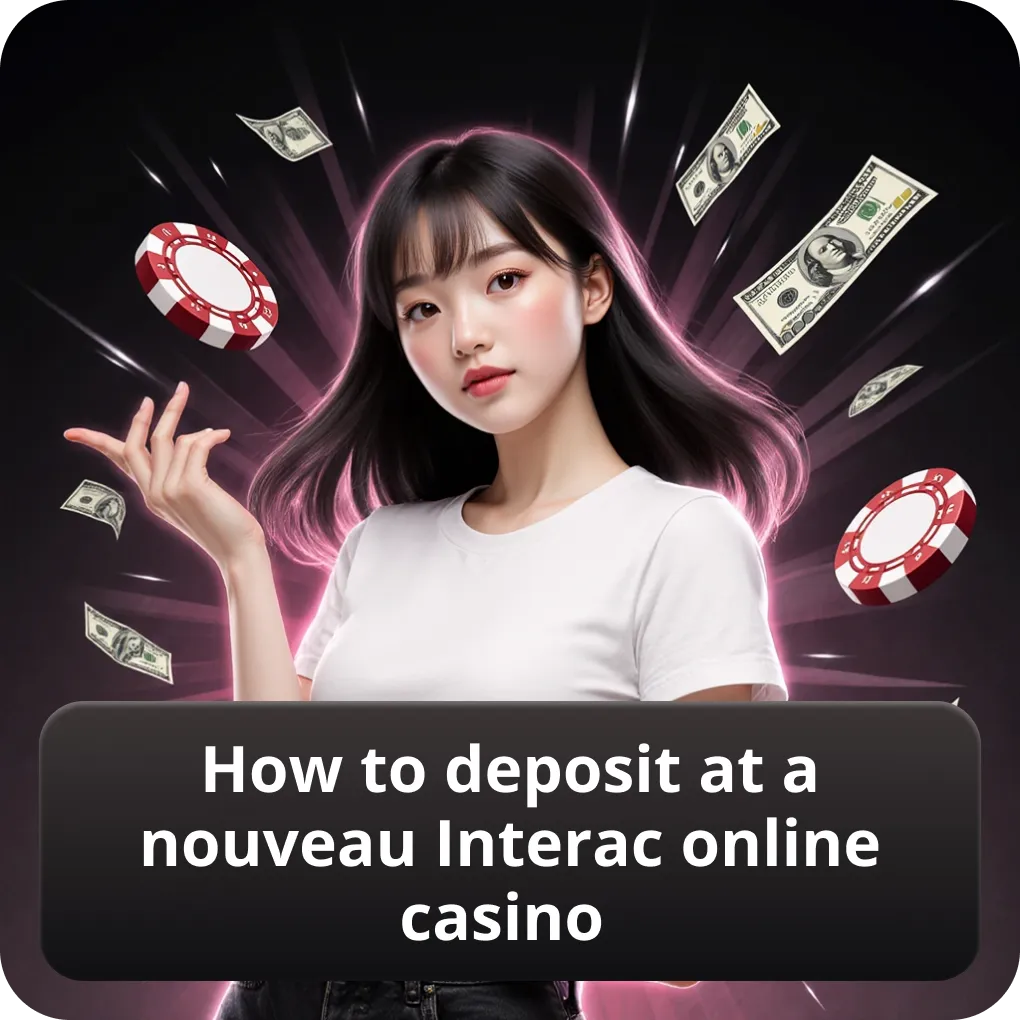 How to deposit at a nouveau Interac online casino