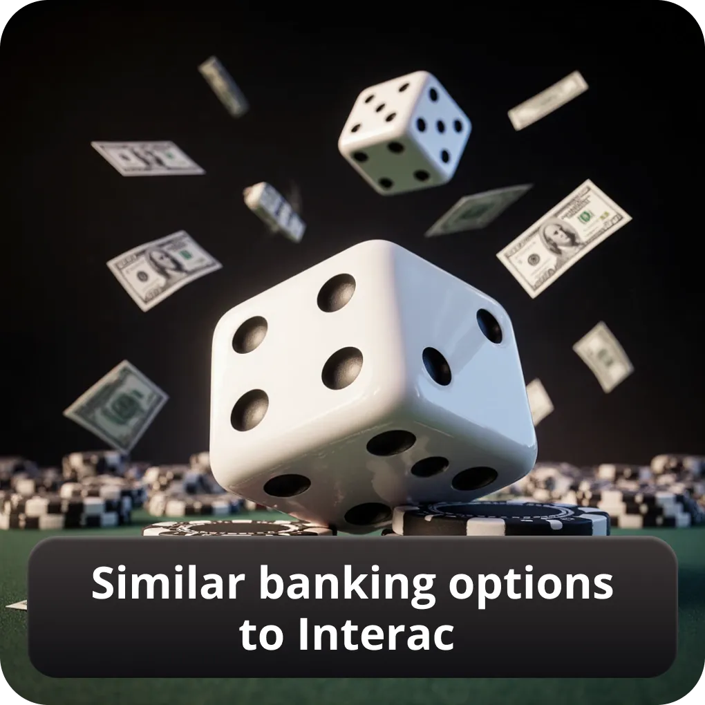Similar banking options to Interac